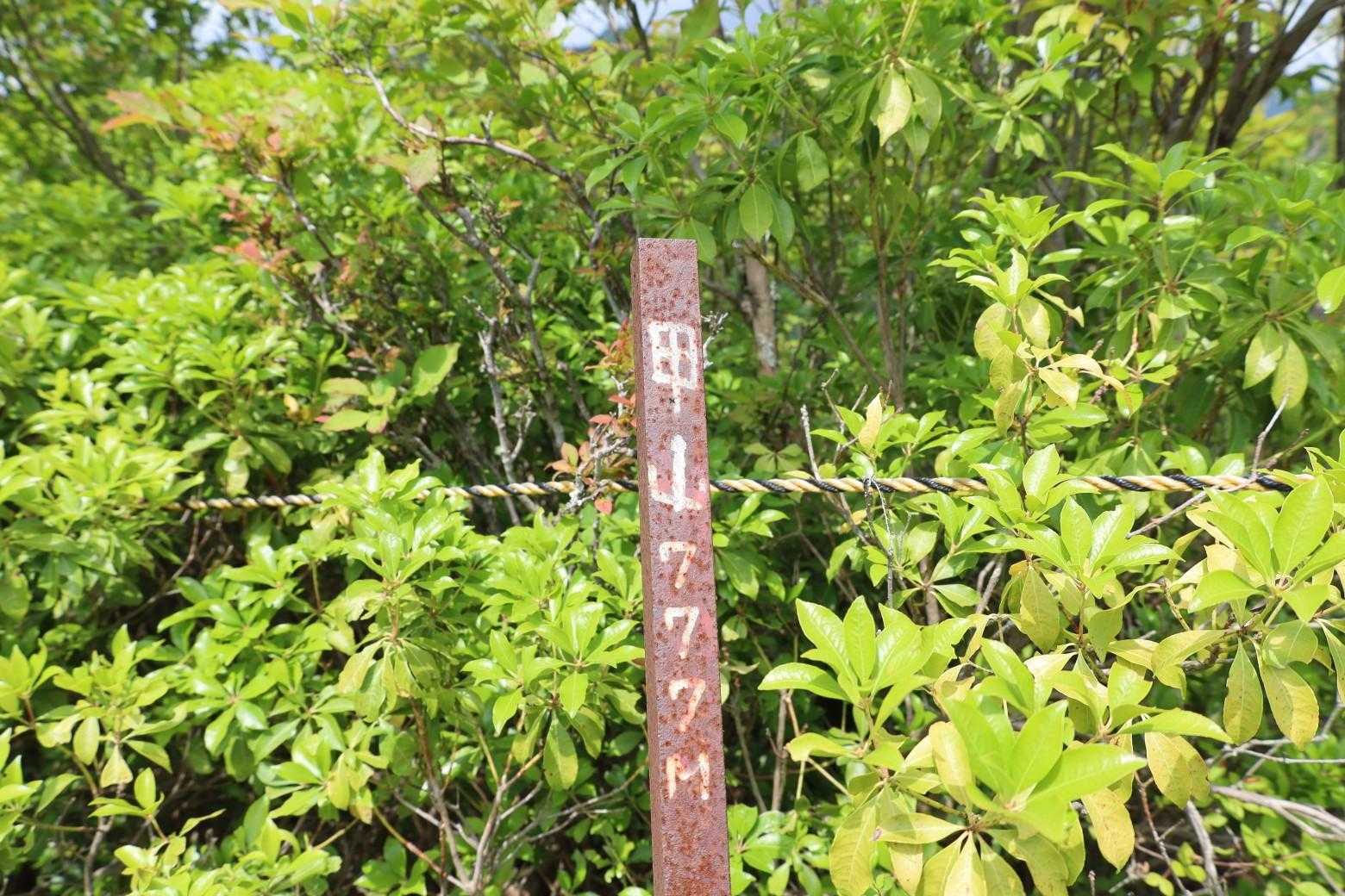 甲山  777ｍ
