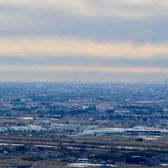 スカイツリーも見えるね🗼