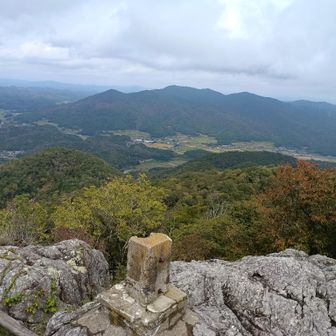 山頂から天神嶽方面