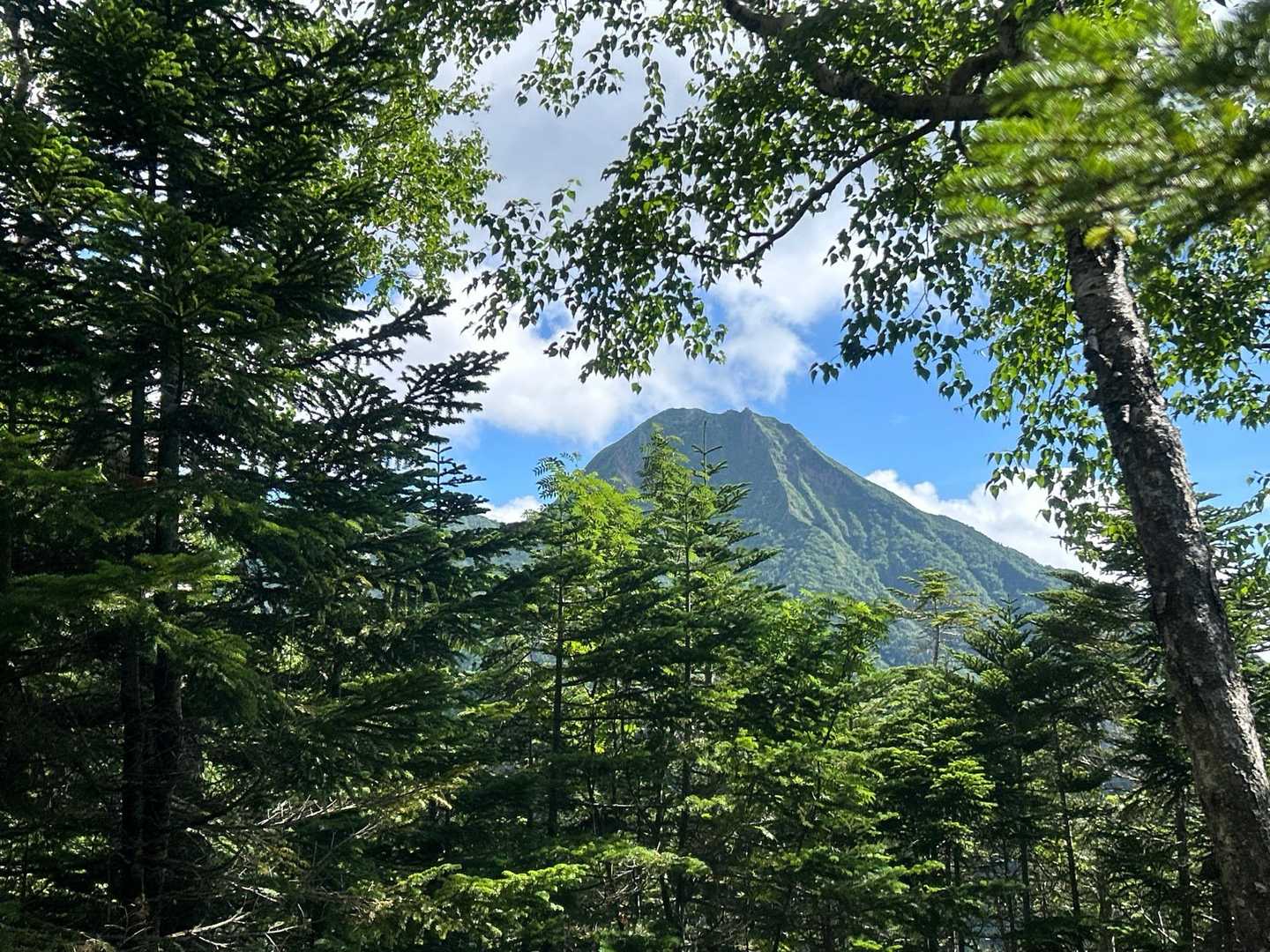 良い気分で赤岳鉱泉へ