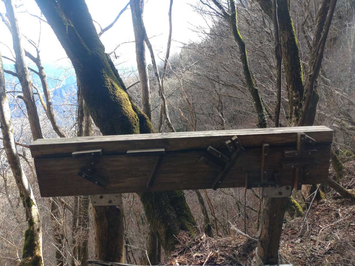 名残り惜しいけど下山。
下り始めは道が少し分かりにくい？