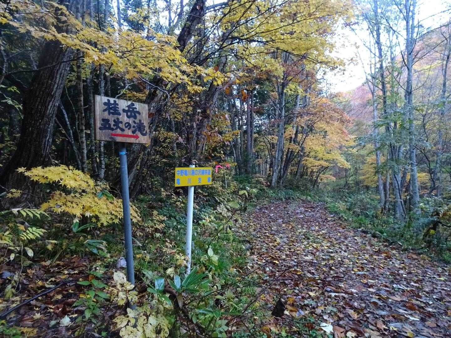 五丈の滝があるそうですよ。