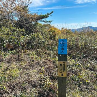 ひかば越えに到着