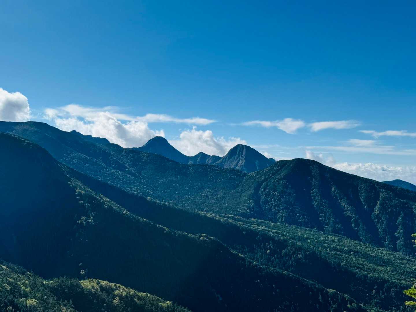 赤岳と阿弥陀岳💕