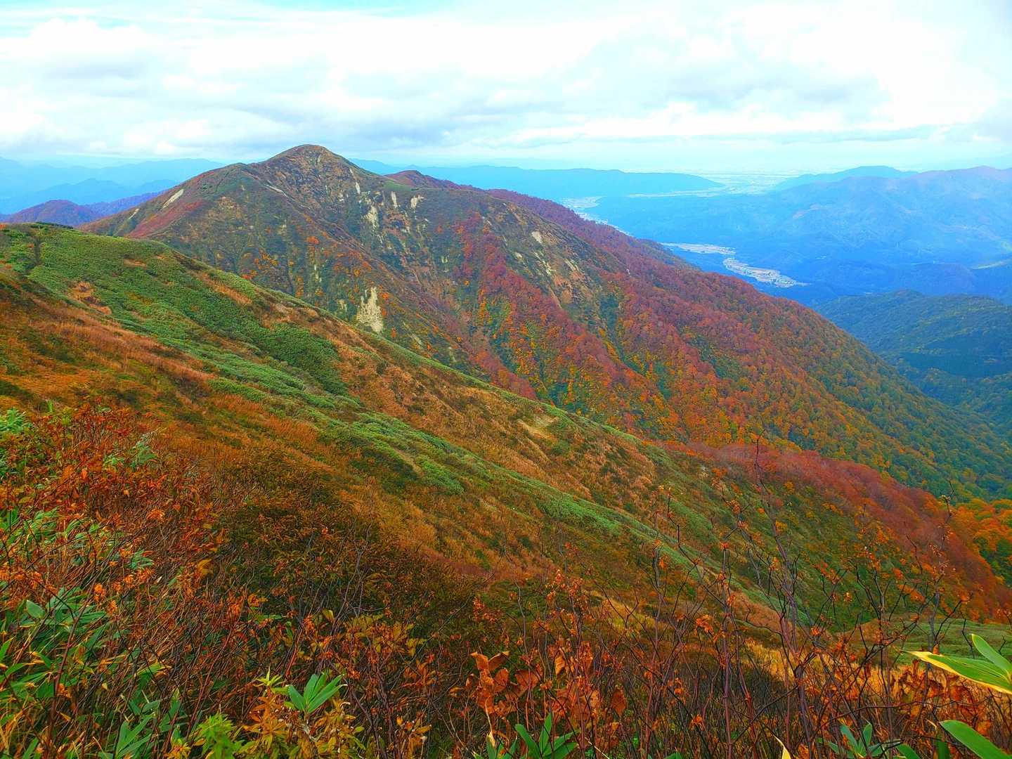 前神室山-神室山 往復コースの写真