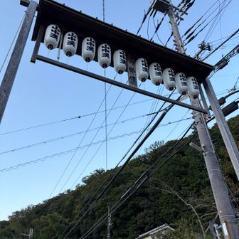 山中渓地区に入りました。もうゴールまで僅かです