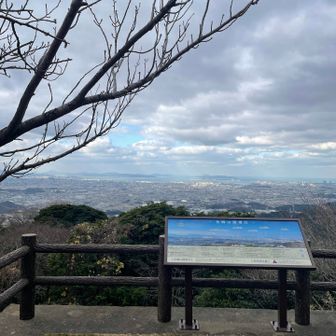岳城山展望台🔭
ここまで約50分