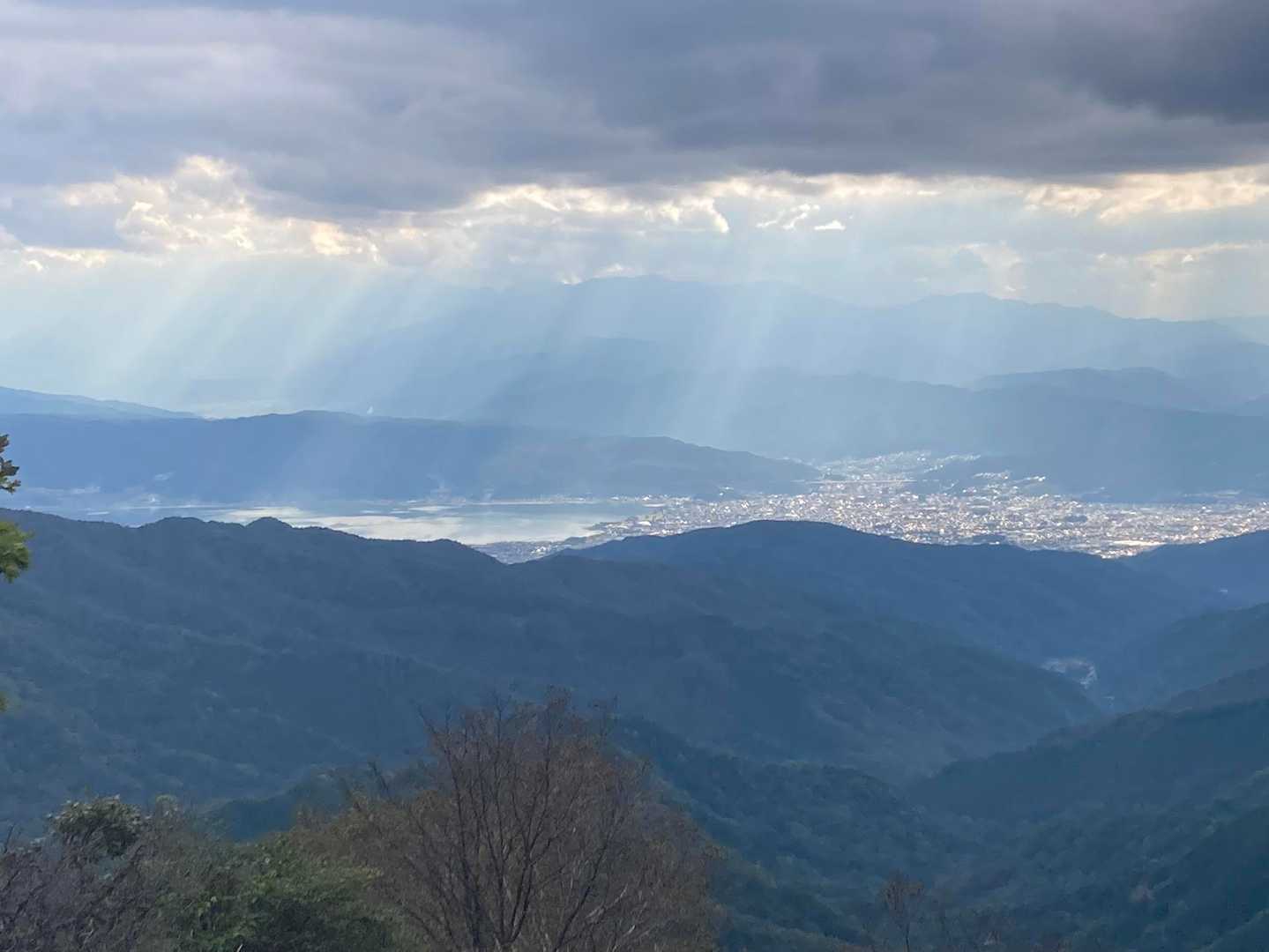 諏訪湖！
いい景色〜😃
