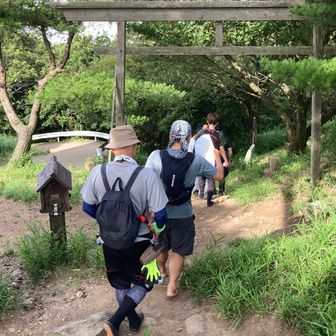 みんなで、下山します♪