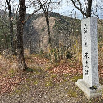 天神山本丸跡