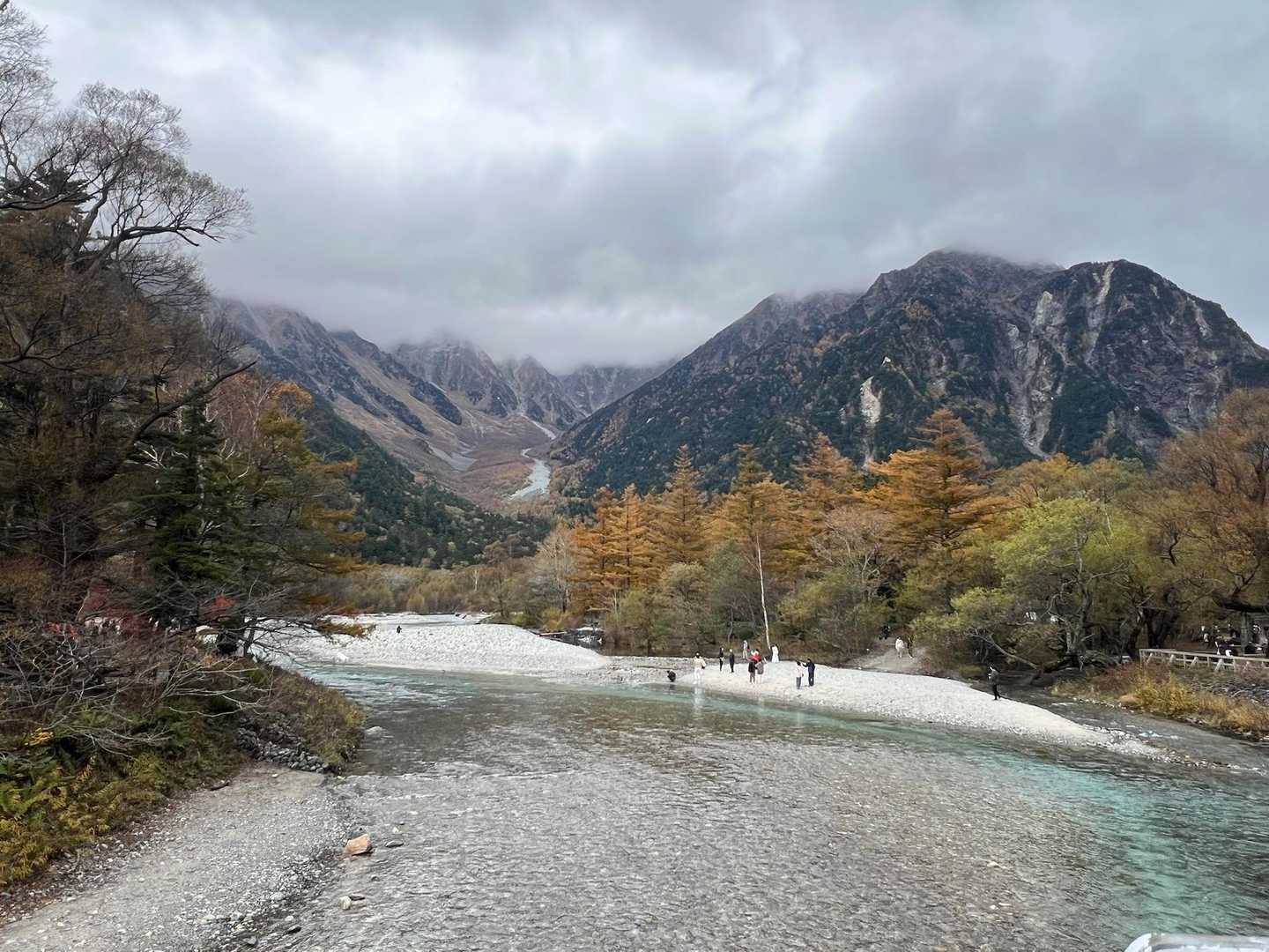 大正池バス停-大正池-大正池-田代池-上高地西穂高岳登山口 縦走コースの写真