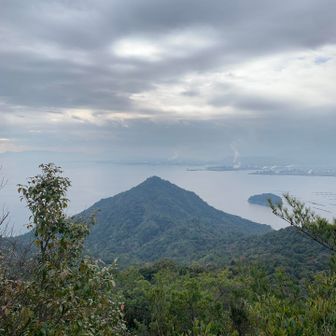 宮島、最奥地の山、山白山⛰️