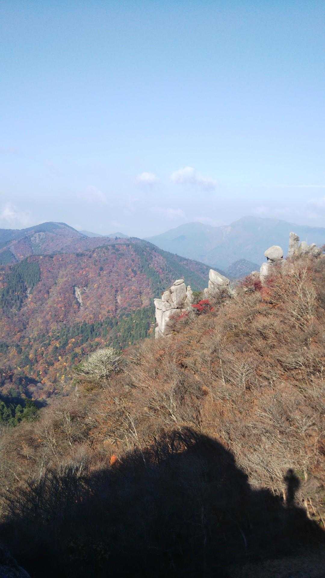 宮指路岳-小社峠-仙ヶ岳 縦走コースの写真