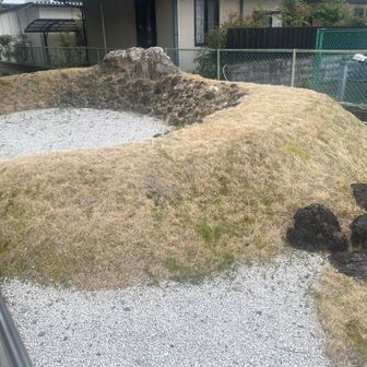 水無瀬離宮の庭園