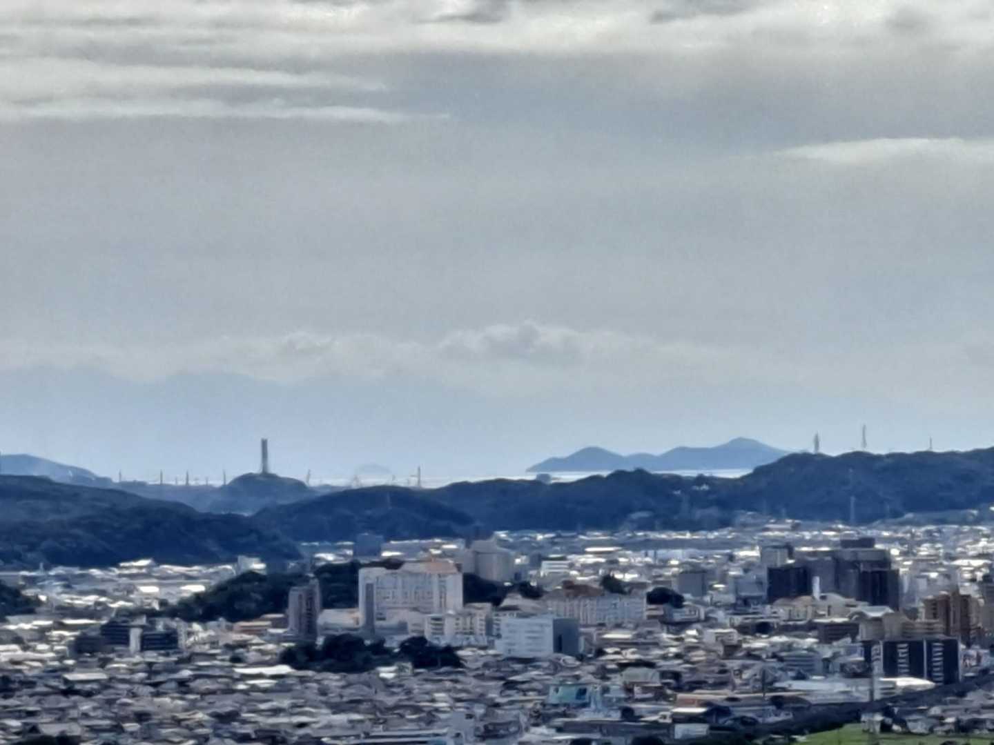 遠く瀬戸内海と島も見える👀
どこの島だろう？