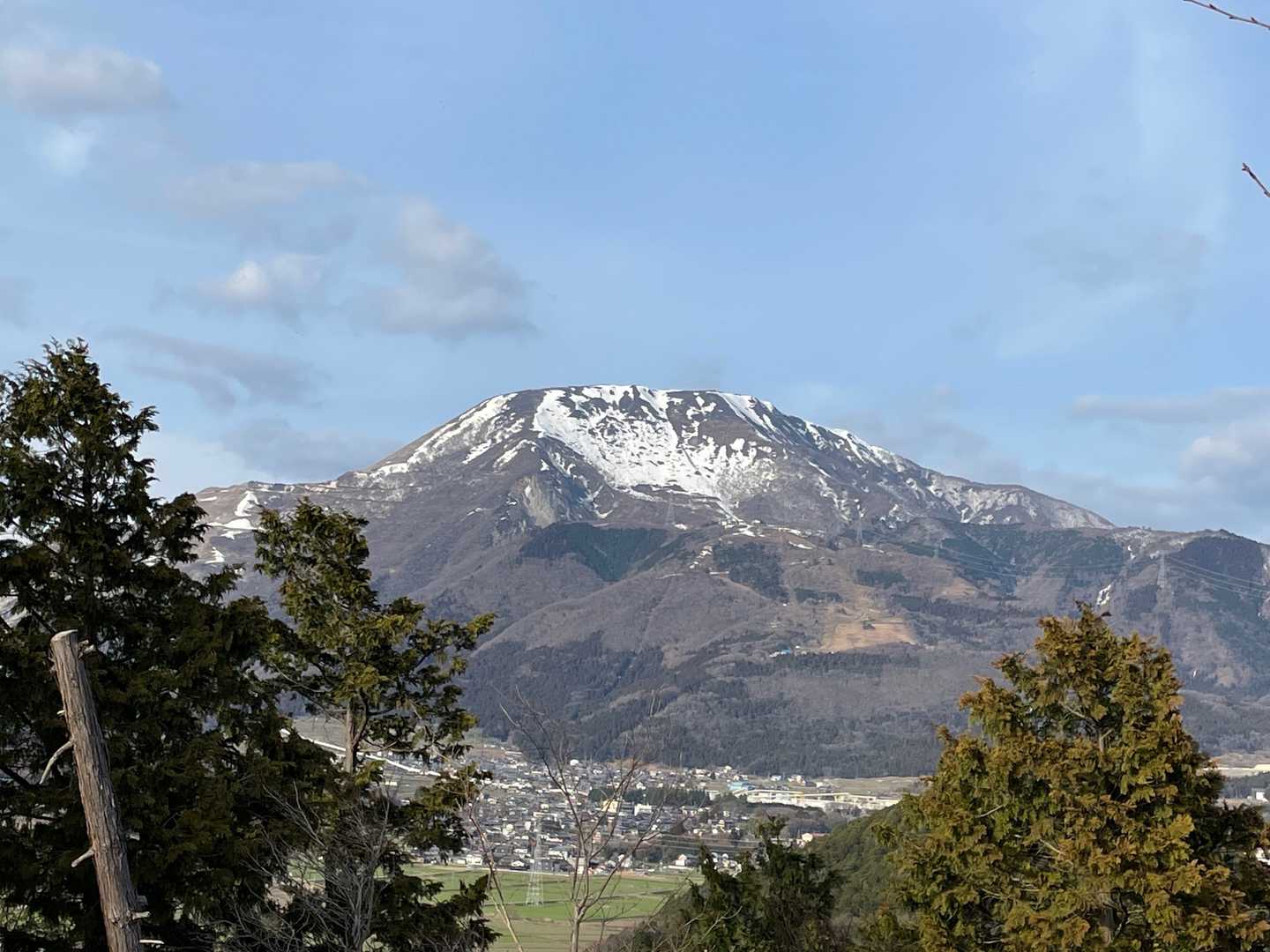 伊吹山🏔が見えます😊