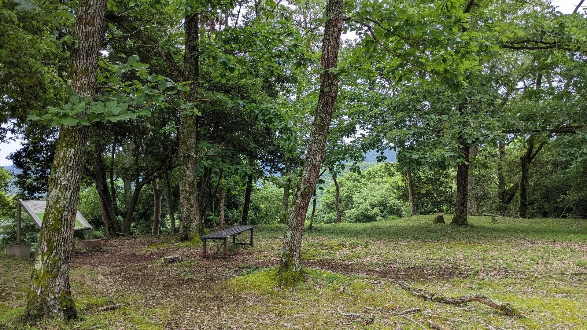 上月城跡登山口-柊神社-後山 周回コースの写真