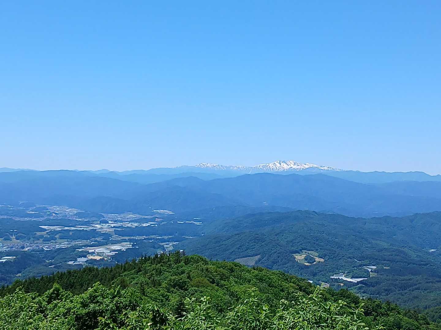 白山。