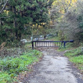 水越峠が見えてきました。金剛山、大和葛城山両方の登山口があります。