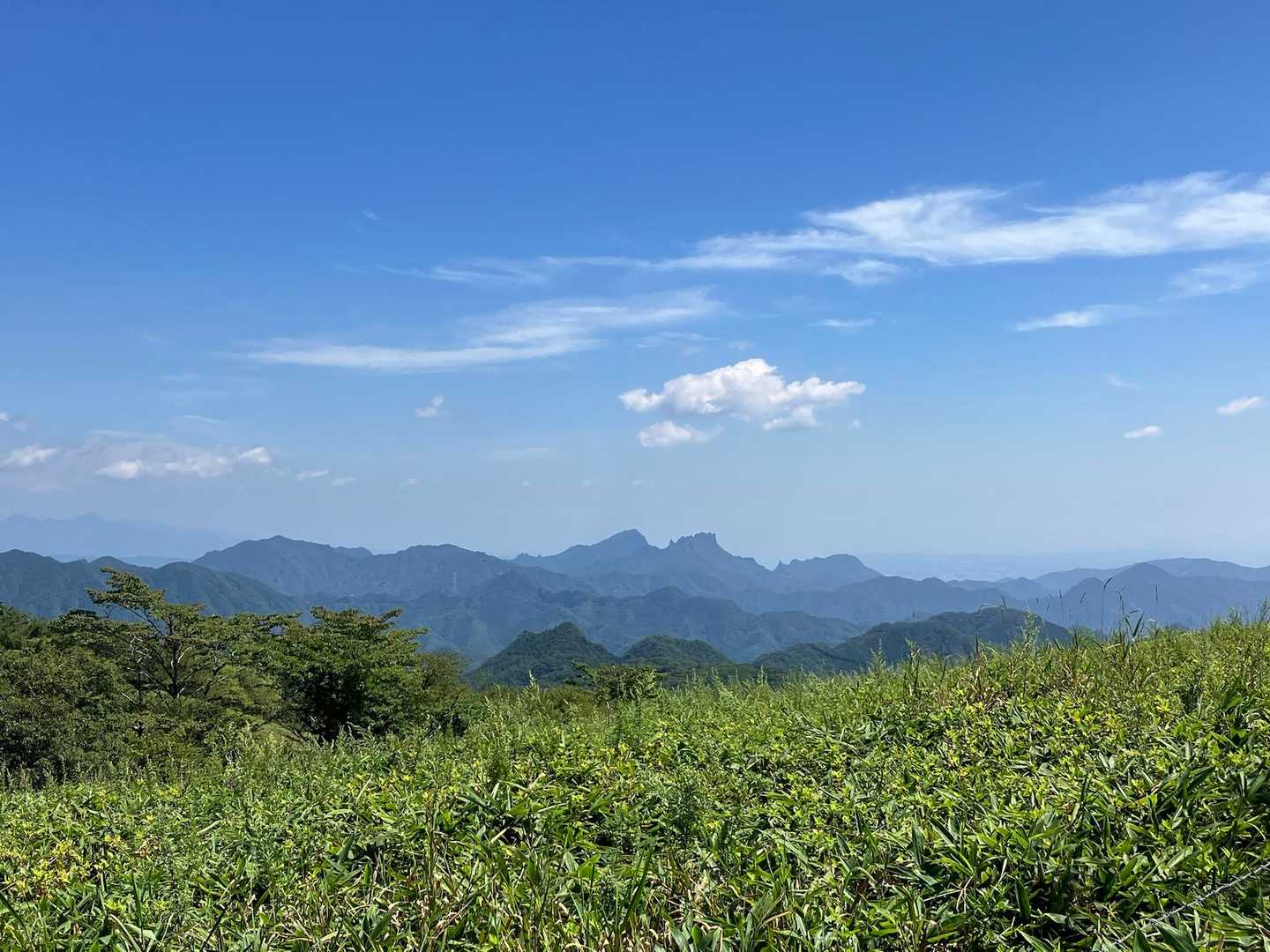 空はまだ夏ですが、風は秋が混じってます。