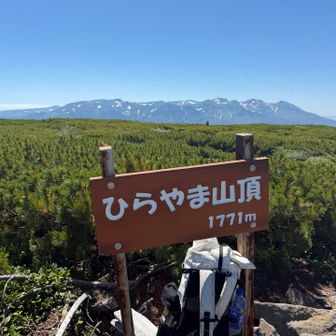 せっかくだから山頂まで来たけど。ここ風なくて辛すぎ、その先に展望台あるけど戻ります