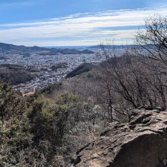 トンビ岩から📸桐生の街並み👀