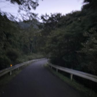 金剛山のミャクミャク効果で凄い混雑するだろうと予測して、三連休の中日の晴れ☀️予報の絶好の登山日和なんで早めにスタートしようと睡眠不足でしたが、頑張って自宅を4時半頃に出発して🚗10台ほど停めれる水越峠駐車場🅿️無料🆓に停めれてここよりスタート▶️します💪

先着は２台停まっていました。
早朝到着時は路駐は少ないですが、下山時は溢れていました😳。

