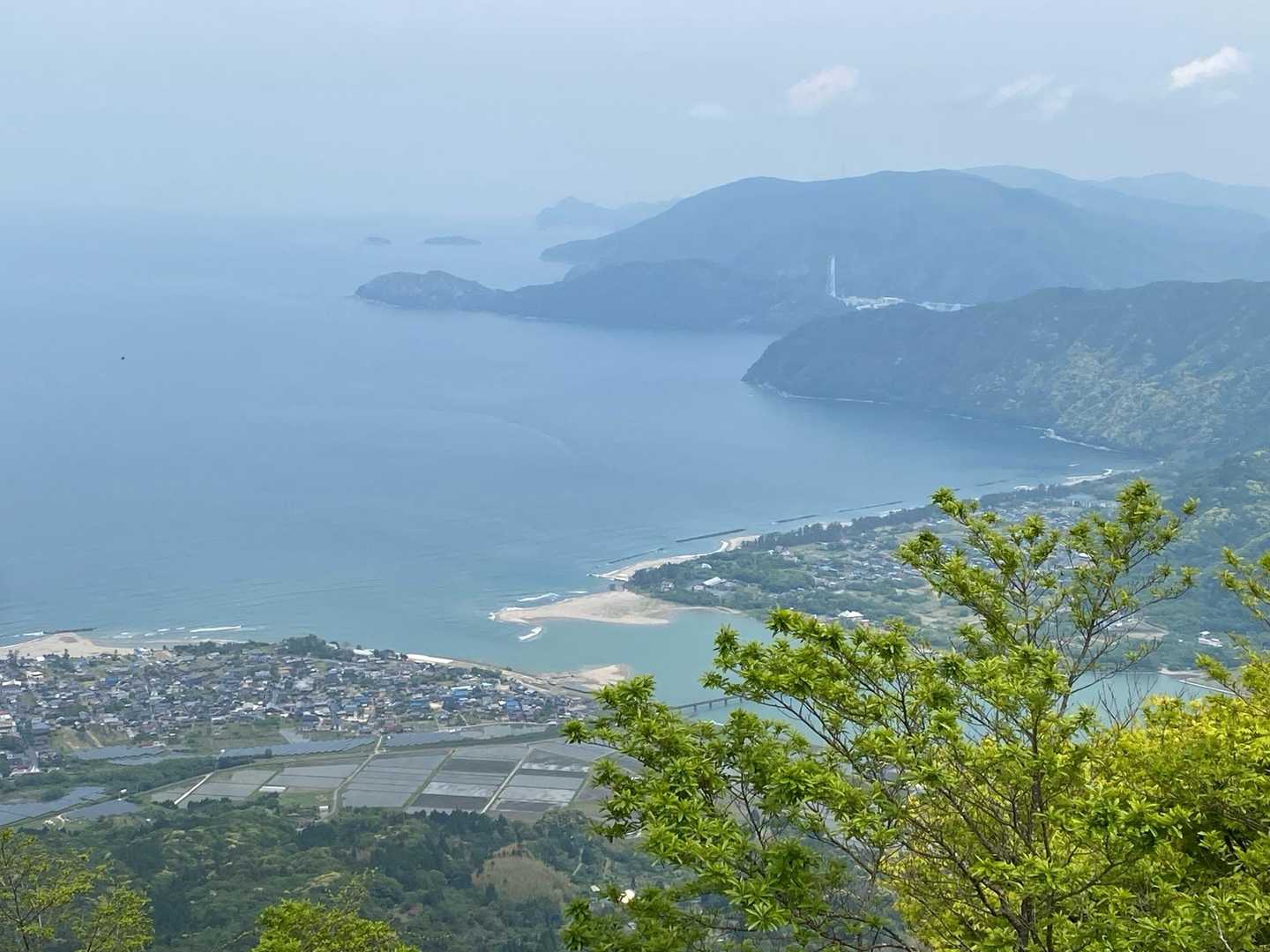 丹後由良駅-由良岳登山口-由良ヶ岳-由良ヶ岳 縦走コースの写真