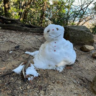 かもしか台のかわい子ちゃんが🫠とけ始めてました💦