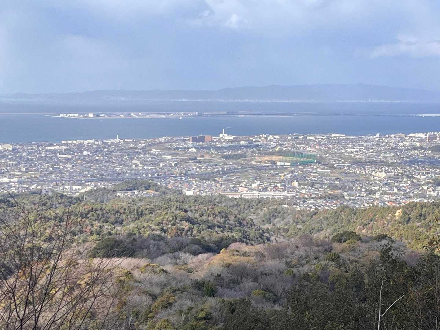 大阪湾を一望😊