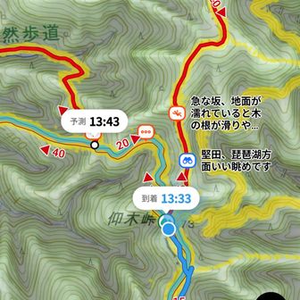 ってことで計画には入れてなかったけど25分でイケるし小野山へ🚶