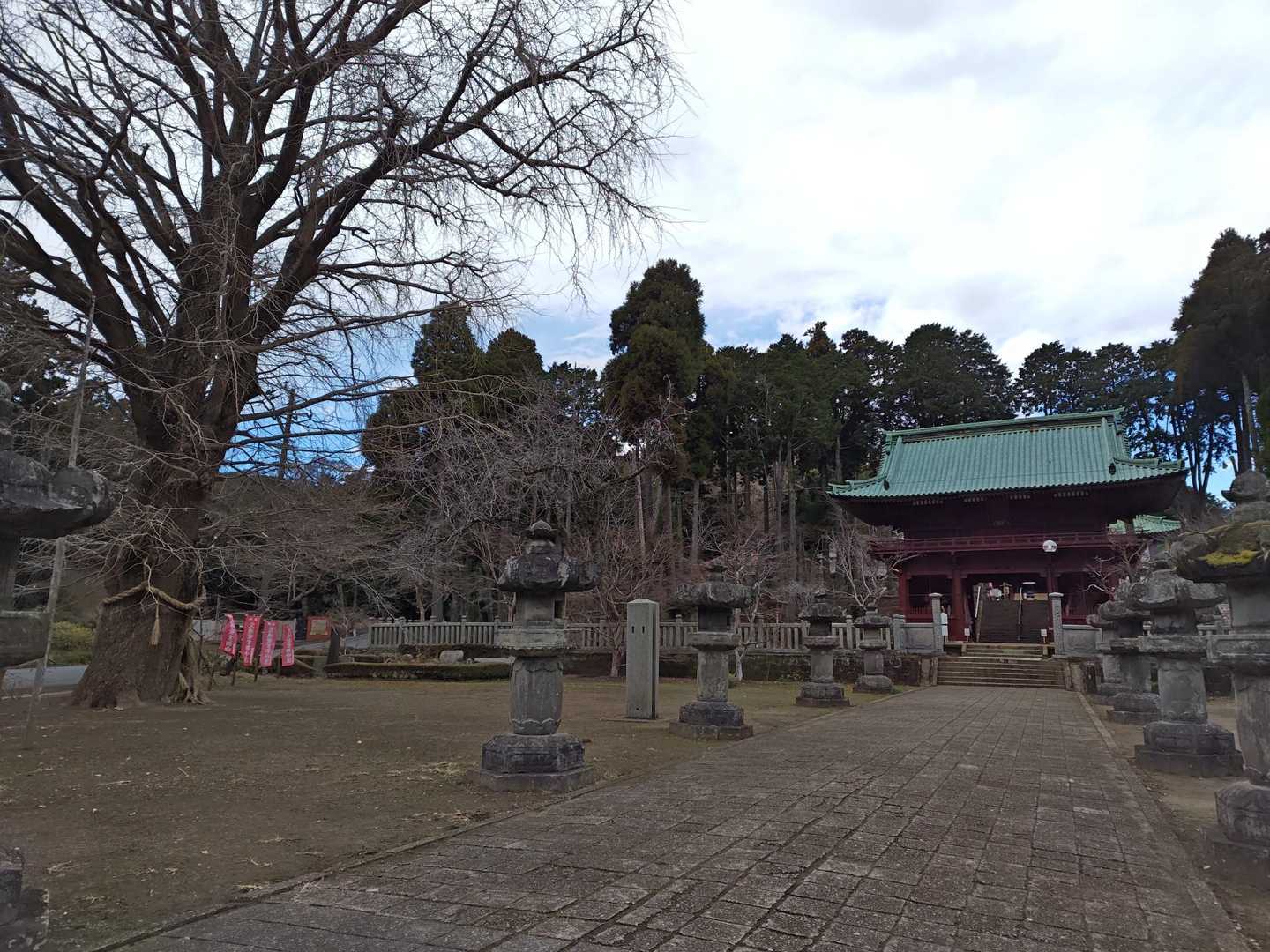 鹿野山-神野寺バス停 往復コースの写真
