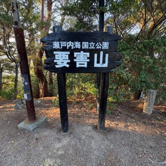 最後のピーク要害山に到着。