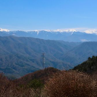 塩見から赤石ー！