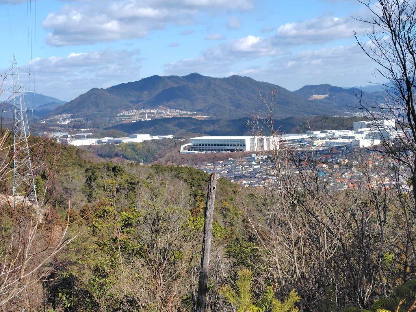 景色が良くて気持ちいい❣️
荒谷山や野登呂山⛰️