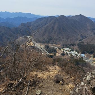 軽井沢碓氷インターを眼下に