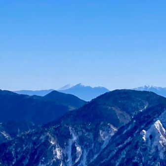 富士山が見えた