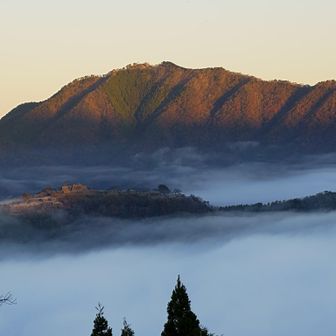 日が上がり、竹田城跡にも照らし出したよ😙
てか皆さん既に満足されたのか⁉️
嵐の後の静けさみたいに人出が一気に減ったけど、ここからが自分的にはメインイベントなんだかな🤔