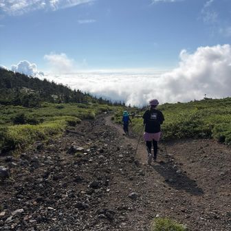 足早に下山⛰️