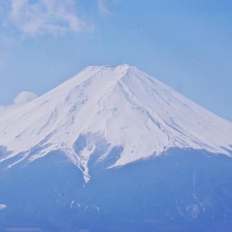 目の前にどーんと富士山