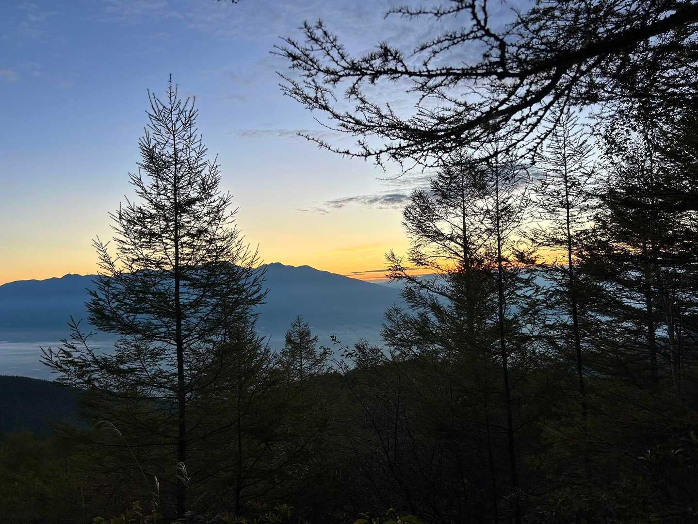 御所平峠-入笠山 往復コースの写真