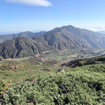 この時間まで別山丸見えとは⛰️‼️
