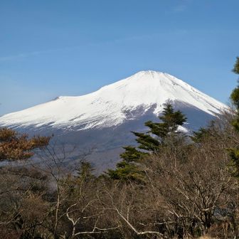 富士山が良く見えます。