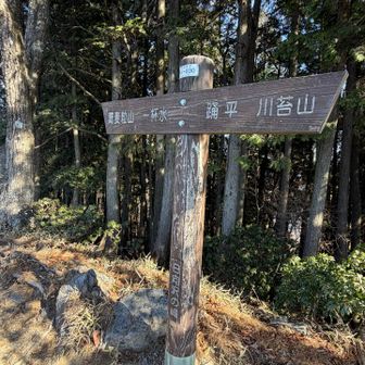 日向沢ノ峰山頂