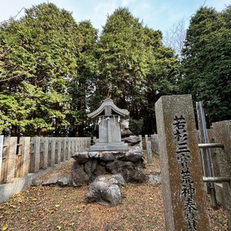 山頂の祠🙏

通過させていただき先へ下って行きますよ。


