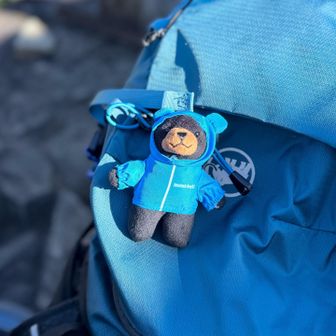 風がつよつよで終日フード被ってたわたしとペアルックのモンタベア。