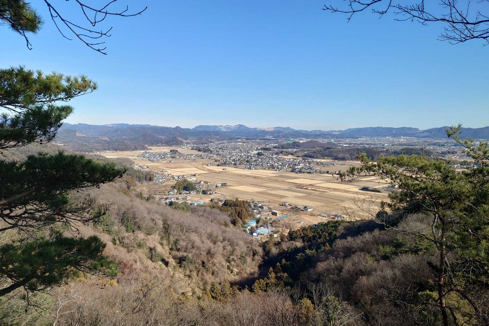 大小山-妙義山-西場富士 縦走コースの写真
