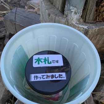 お目当ての木札🏷️
在庫は沢山ありました