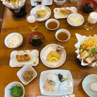 夜ご飯も、昨日と違って、またまた腹パン
