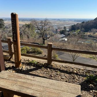田園風景百選認定地を眺めるのも良き✨